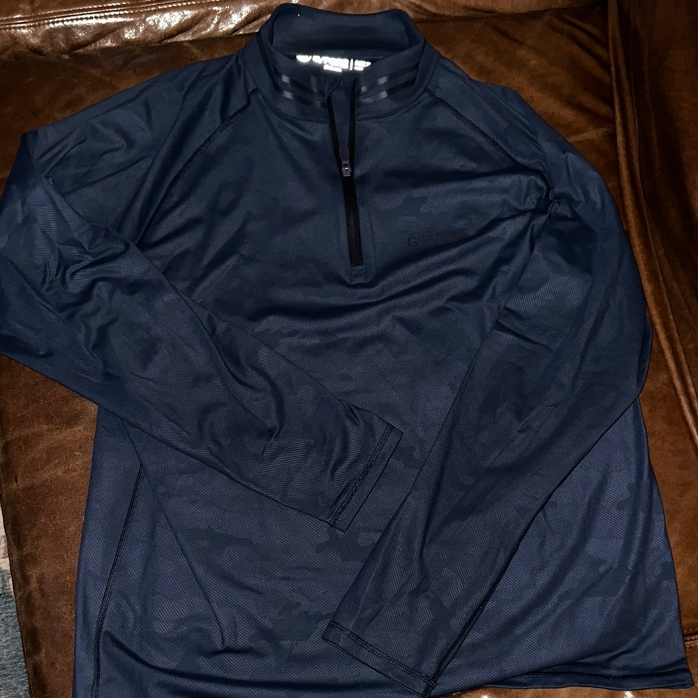 G/FORE Golf Navy Men's Quarter-Zip Pullover XL